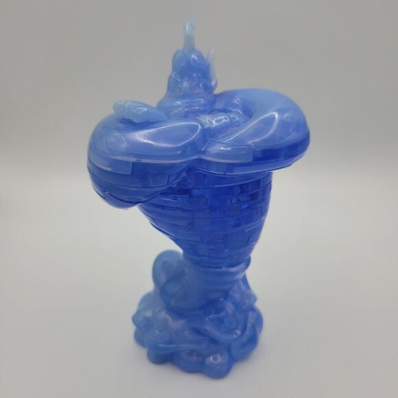 Disney Crystal Puzzle 3D Genie Aladdin Layer Vertical Stack Standing 5 Inch - Picture 1 of 8